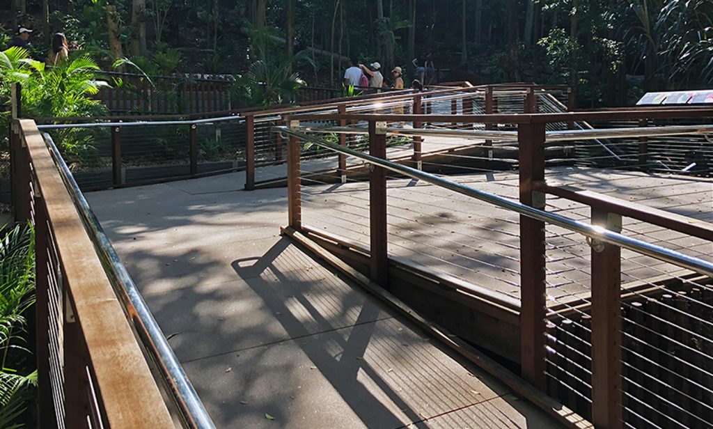 Currumbin Wildlife Sanctuary Lost Valley by Southern Stainless-Balustrade