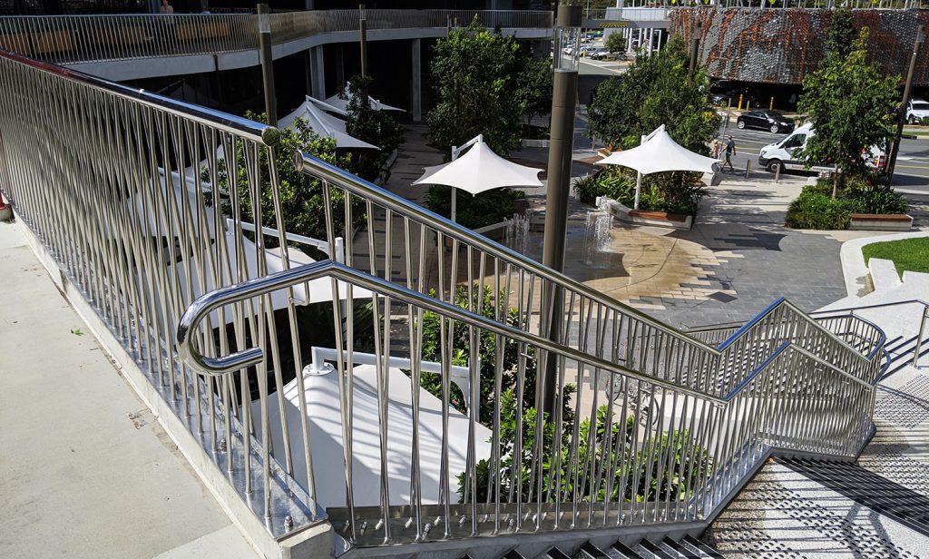 Robina Town Centre The Kitchens by Southern Stainless-Balustrade